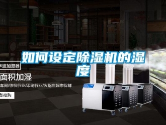 行业新闻如何设定除湿机的湿度