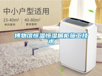 知识百科博物馆恒温恒湿展柜施工技术