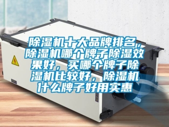 企业新闻除湿机十大品牌排名，除湿机哪个牌子除湿效果好，买哪个牌子除湿机比较好，除湿机什么牌子好用实惠