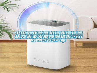 知识百科中国工业除湿机行业运行现状及未来发展预测报告2019～2025年