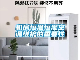 行业新闻机房恒温恒湿空调维护的重要性