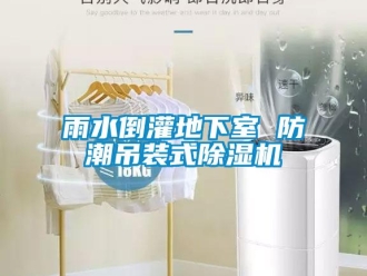 知识百科雨水倒灌地下室 防潮吊装式除湿机