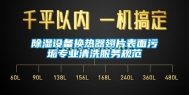 除湿设备换热器翅片表面污垢专业清洗服务规范
