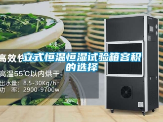 知识百科立式恒温恒湿试验箱容积的选择