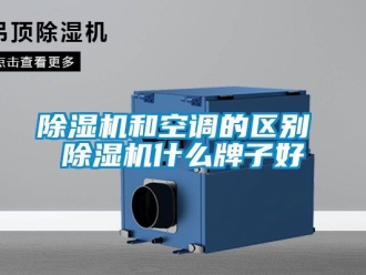 行业新闻除湿机和空调的区别 除湿机什么牌子好