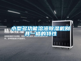 知识百科小型多功能溶液除湿机别具一格的特性