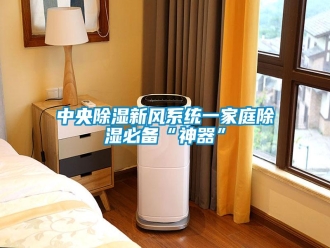 知识百科中央除湿新风系统一家庭除湿必备“神器”