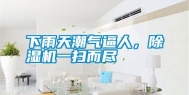 下雨天潮气逼人，除湿机一扫而尽
