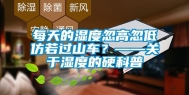 每天的湿度忽高忽低仿若过山车？——关于湿度的硬科普