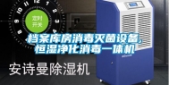 档案库房消毒灭菌设备,恒湿净化消毒一体机