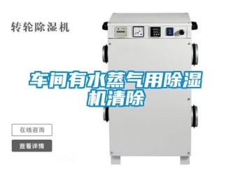 企业新闻车间有水蒸气用除湿机清除