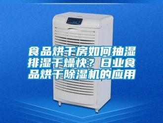 行业新闻食品烘干房如何抽湿排湿干燥快？日业食品烘干除湿机的应用