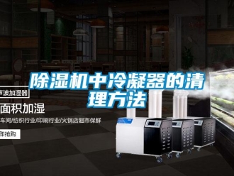 企业新闻除湿机中冷凝器的清理方法