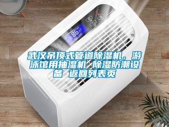 行业新闻武汉吊顶式管道除湿机，游泳馆用抽湿机 除湿防潮设备 返回列表页