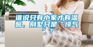 谁说只有小家才有温馨，别墅只是“壕气”？