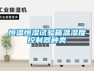 知识百科恒温恒湿试验箱温湿度控制器种类