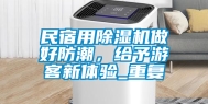 民宿用除湿机做好防潮，给予游客新体验_重复