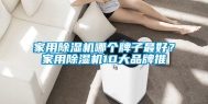 家用除湿机哪个牌子最好？家用除湿机10大品牌推