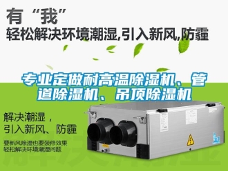 行业新闻专业定做耐高温除湿机、管道除湿机、吊顶除湿机