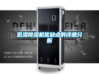 企业新闻低湿除湿机优缺点的详细分析