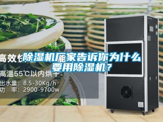 企业新闻除湿机厂家告诉你为什么要用除湿机？