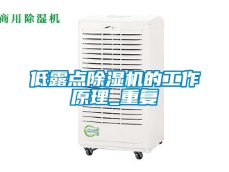 行业新闻低露点除湿机的工作原理_重复