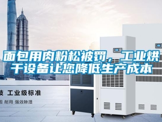 行业新闻面包用肉粉松被罚，工业烘干设备让您降低生产成本