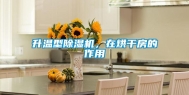 升温型除湿机，在烘干房的作用