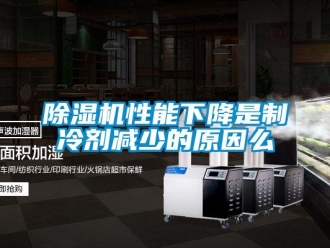 企业新闻除湿机性能下降是制冷剂减少的原因么