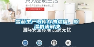 雪茄生产与库存的湿度，除湿机来解决