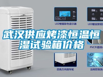 知识百科武汉供应烤漆恒温恒湿试验箱价格