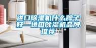 进口除湿机什么牌子好—进口除湿机品牌推荐