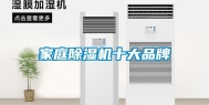 家庭除湿机十大品牌