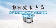 恒温恒湿恒净恒氧组合风柜制造技术