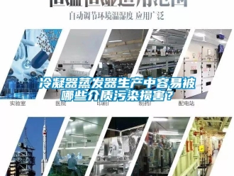 行业新闻冷凝器蒸发器生产中容易被哪些介质污染损害？