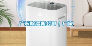 广东除湿机公司｜厂家