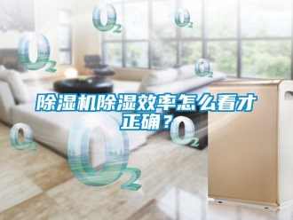 常见问题除湿机除湿效率怎么看才正确？