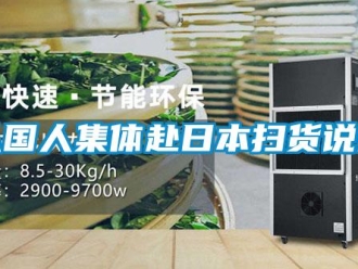 企业新闻从国人集体赴日本扫货说起