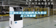 恒温恒湿试验箱的五大系统及工作原理