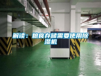 行业新闻解读：粮食存储需要使用除湿机