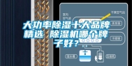 大功率除湿十大品牌精选 除湿机哪个牌子好？