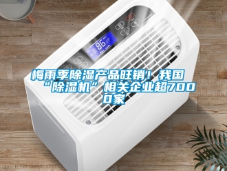行业新闻梅雨季除湿产品旺销！我国“除湿机”相关企业超7000家