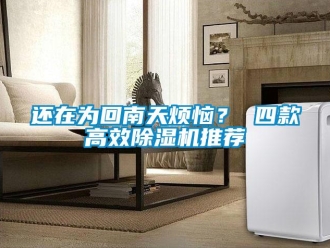 行业新闻还在为回南天烦恼？ 四款高效除湿机推荐