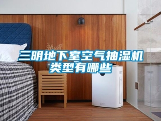 企业新闻三明地下室空气抽湿机类型有哪些