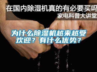 行业新闻为什么除湿机越来越受欢迎？有什么优势？