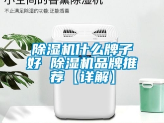 企业新闻除湿机什么牌子好 除湿机品牌推荐【详解】