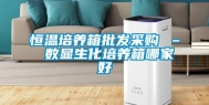 恒温培养箱批发采购 – 数显生化培养箱哪家好