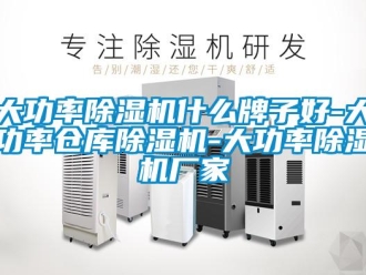 企业新闻大功率除湿机什么牌子好-大功率仓库除湿机-大功率除湿机厂家