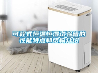 知识百科可程式恒温恒湿试验箱的性能特点和结构介绍