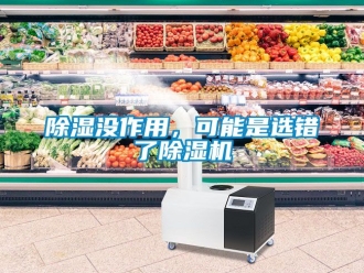 行业新闻除湿没作用，可能是选错了除湿机